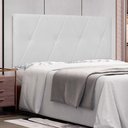Ver imagem 5 de Cabeceira Painel King 1,95m Aquilla Corano Branco
