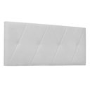 Ver imagem 1 de Cabeceira Painel King 1,95m Aquilla Corano Branco