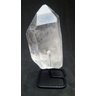 Pedra De Quartzo Transparente Cristal Natural na base de Ferro - 1