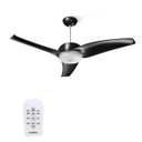 Ver imagem 1 de Ventilador de Teto Latina Vt673 Preto 3 Pás com Controle Remoto - 220V