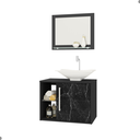 Ver imagem 2 de Conj Gabinete Baden 2075767 Banheiro Preto Fosco Nero