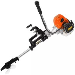Motor Para Barco Popa Caiaque Rabeta Vertical 52cc 3hp - 1