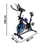 Bicicleta Ergométrica Spinning Profissional Mecânica 13 Kg Suporta 120 Kg Importway Iwbes-13 - 2