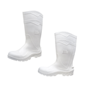 Ver imagem 5 de Bota Galocha Allwork de Pvc Branca Cano Alto Marluvas 44