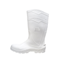 Ver imagem 3 de Bota Galocha Allwork de Pvc Branca Cano Alto Marluvas 44