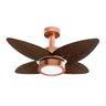 Ventilador de Teto Aspen LED Venti-delta 6000k Cobre 4Pás Imbuia 220V+Controle - 1
