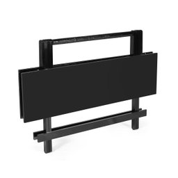 Mesa Dobrável 1,20x70 Preta - Móveis Britz - 2