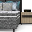 Ver imagem 6 de Conjunto Box Casal Mola Ensacada Prodormir Solar Bambu Cinza