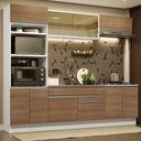 Ver imagem 1 de Armário de Cozinha Completa 270cm Branco Rustic Glamy Madesa 10