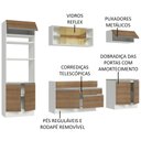 Ver imagem 5 de Armário de Cozinha Completa 270cm Branco Rustic Glamy Madesa 10