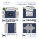 Ver imagem 4 de Tapete Supreme Linhas Geometrico 1,50 x 2,00 São Carlos Marrom