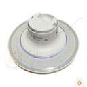 Ver imagem 5 de Arandela Eclipse Redonda Led 3000k Luz Indireta 12w Externo/interno Bivolt Branco