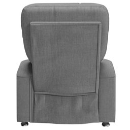 Poltrona do Papai Reclinável para Cinema Praddo Fh9 Linho Cinza - Mpozenato - 6