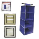 Ver imagem 1 de ORGANIZADOR DE PVC / TNT DOBRAVEL MULTIUSO COLORS COM 4 DIVISORIAS 80X30X30CM