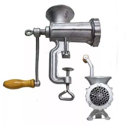 Maquina/moinho de Metal para Moer Carne Manual 27x11x26 - 2
