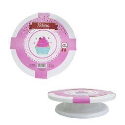 BOLEIRA DE PLASTICO GIRATORIA COM PE 28X7CM - 1