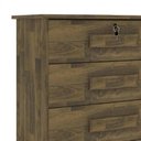 Ver imagem 4 de Cômoda Grecia com 4 Gavetas Amadeirado Rv Móveis