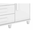 Ver imagem 4 de Cômoda Grecia com 4 Gavetas Branco Rv Móveis