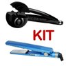 Kit Com Prancha Chapinha E Modelador De Cachos 230ºc Cabelo - 1