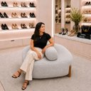 Ver imagem 6 de Poltrona Organica Ilha Bouclé p/ Closet e Consultório:Prateado/Liso