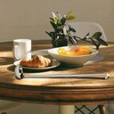Ver imagem 3 de Concha Cozinha Industrial 38cm Inox Grande Restaurante Brinox Feijão Sopa Molho Caldo