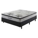 Ver imagem 3 de Cama Box Casal Ecoflex + Colchão Ecoflex Smart Verticoil - 138x188