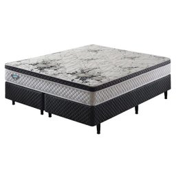 Cama Box Queen Ecoflex + Colchão Ecoflex Smart Verticoil - 158x198 - 1