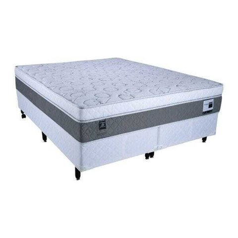Cama Box Super King Mega Colchões + Colchão Mega Sono Pocket Eurotop - 193x203