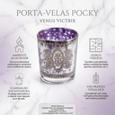 Ver mais imagens de Cachepot Suporte para Vela Pcock 7CMX8CM Roxo Vênus Victrix