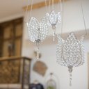 Ver mais imagens de Pendente Decorativo de Cristal Lotus para Vela 18 x 12 x 17 cm Vênus Victrix