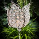 Ver imagem 7 de Pendente Decorativo de Cristal Lotus para Vela 18 x 12 x 17 cm Vênus Victrix