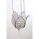 Ver imagem 3 de Pendente Decorativo de Cristal Lotus para Vela 18 x 12 x 17 cm Vênus Victrix