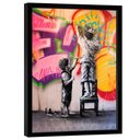 Ver imagem 1 de Quadro Decorativo Chora Agora, Ri Depois