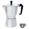 Cafeteira Tipo Italiana Alumínio 3 Xicaras - Express - 1