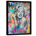 Ver imagem 3 de Quadro Decorativo Marilyn Monroe Grafite