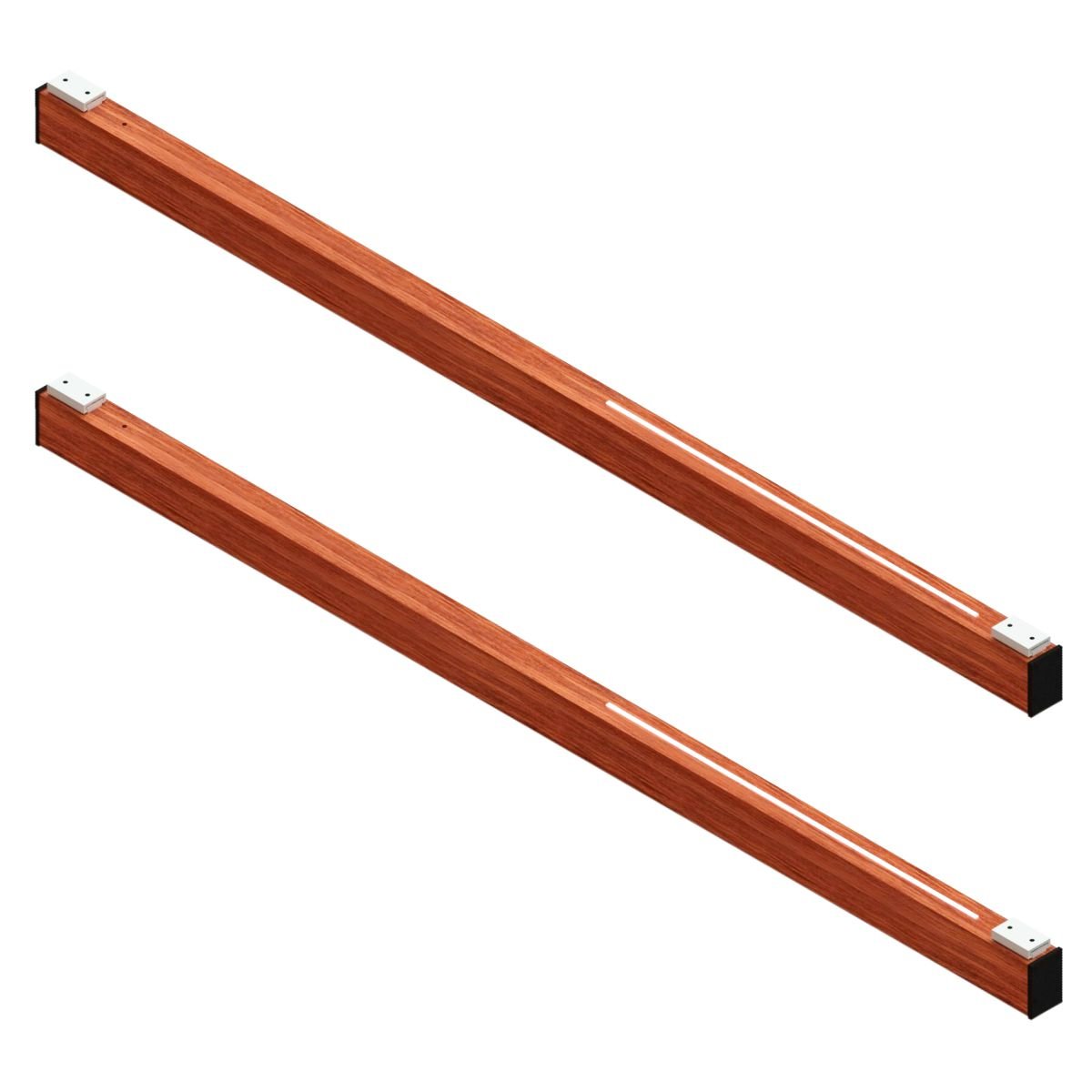 Luminária de Teto Led Nevada 36w 4000lm Madeira Maciça - 5
