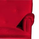 Ver imagem 4 de Poltrona Amamentação com Puff Laura Veludo Vermelho - Lm Decor