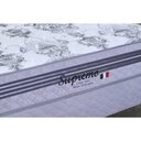 Ver imagem 3 de Cama Box Baú Solteiro: Colchão Molas Ensacadas Paropas Supremo Gray + Base Crc Suede Gray (88x188)