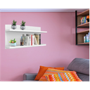 Ver imagem 3 de Prateleira Com Fundo Branco Em Mdf