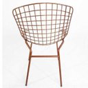Ver imagem 4 de Cadeira para Cozinha Bertoia Cobre Assento Branco Tubular - Direto de Fábrica