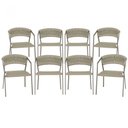 Ver imagem 1 de 8 Cadeiras Atenas Tricô Náutico e Alumínio com Proteção Uv Rami