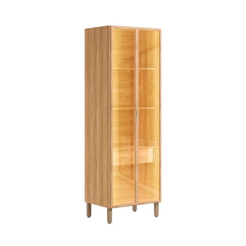 Paneleiro Cristaleira Cozinha Intenza com 2 Portas e LED