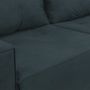 Ver imagem 5 de Sofá 2 Lugares Onix 1,80M para Sala Confortavel Sued Herrero:Azul Marinho