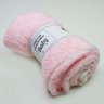 Cobersoft Bebê Dupla Face Macio Manta Microfibra e Sherpa - Rosa - 1