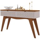 Ver imagem 2 de Aparador Buffet para sala de jantar Frad Isis 2 portas – Matte/OFF White