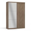 Ver imagem 1 de Guarda-Roupa Solteiro com Espelho 2 Portas de Correr A529 Smart Kappesberg