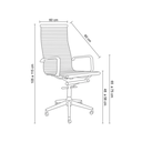 Ver imagem 7 de Cadeira de Escritório Office Sevilha Alta - Rivatti