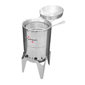 Fritadeira Elétrica FC8 em aço inox Água e Óleo 24 litros Skymsen 220V