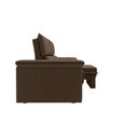 Ver imagem 4 de Sofá Aspen 1,80m Retrátil Reclinável Suede Marrom Xflex Sofás
