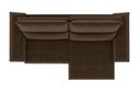 Ver imagem 6 de Sofá Aspen 1,80m Retrátil e Reclinável Suede Marrom Xflex Sofás